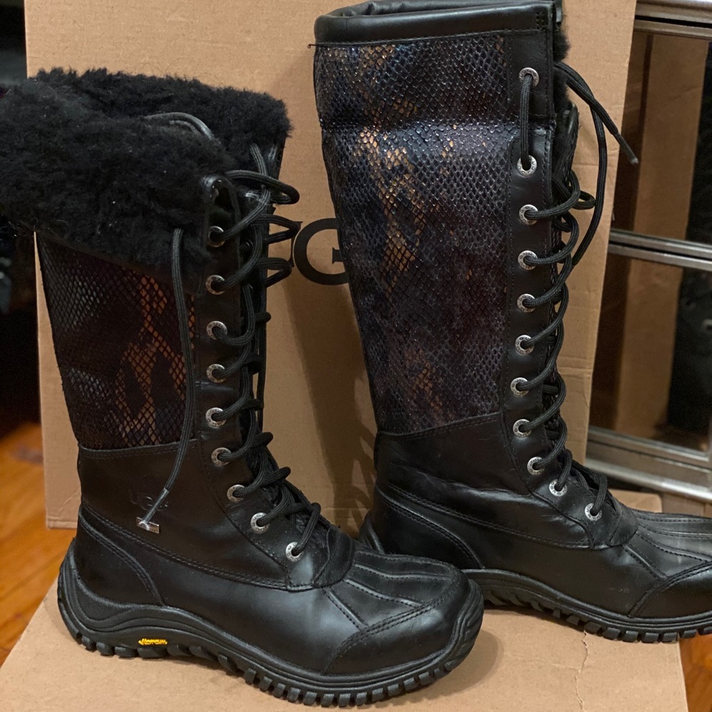UGG Adirondack Tall Exotic Velvet Snow boot